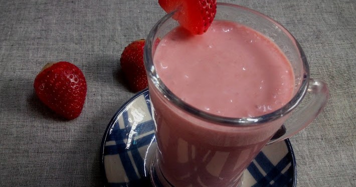Healthy Strawberry Smoothie Recipe